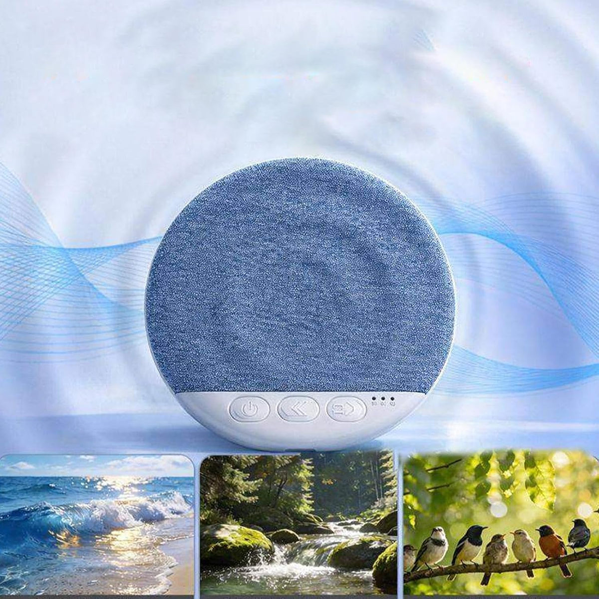 Generic Portable-Mp3-Player-Wireless - Rechargeable Portable White Noise Machine, Pillow Speaker,Ultra Thin Small