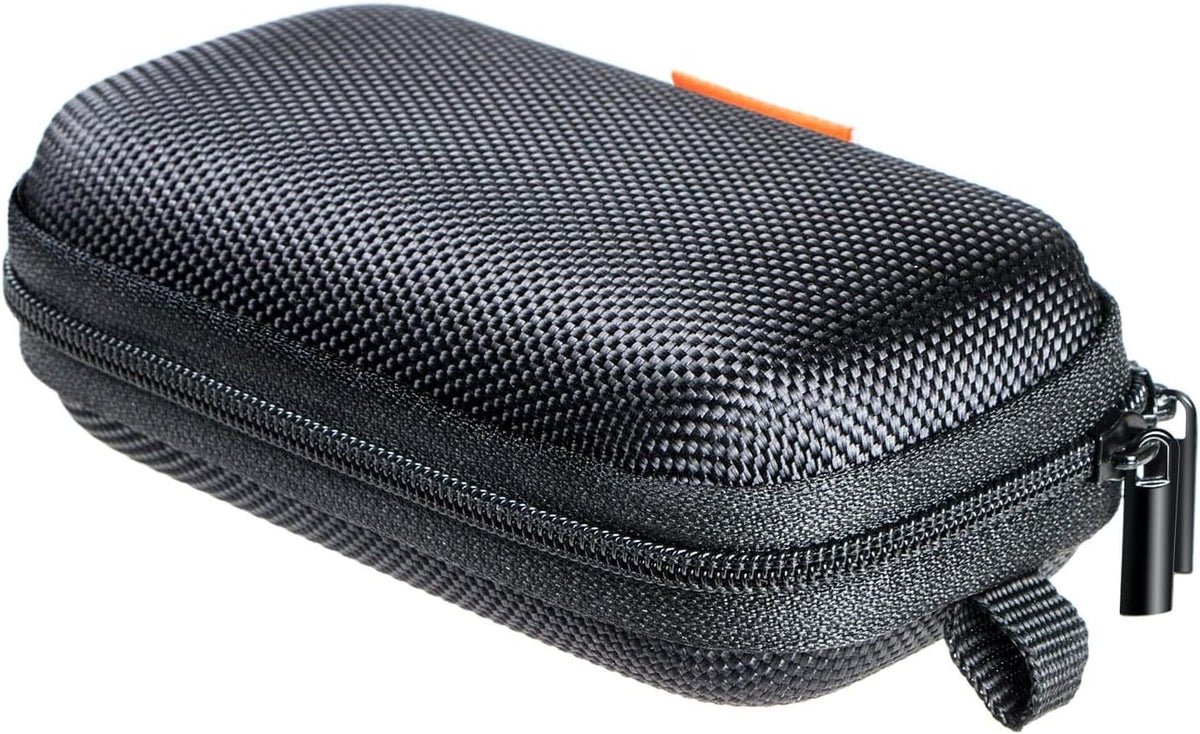 GLCON Headset, Rectangle Small Hard EVA Case - Portable Protection Earbud Case Zipper Pouch for Earphone, Flash Drive