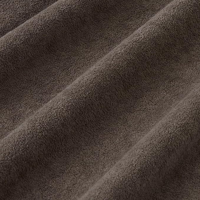 Kevin Textile Waterproof Decorative Pillow Covers Coco Brown 18x18 Inch Pack of 2 Soft Boucle Textured Throw Pillowcases Elegant Accent Pillows for Couch Sofa Chair Bed Home Decor Indoor Outdoor