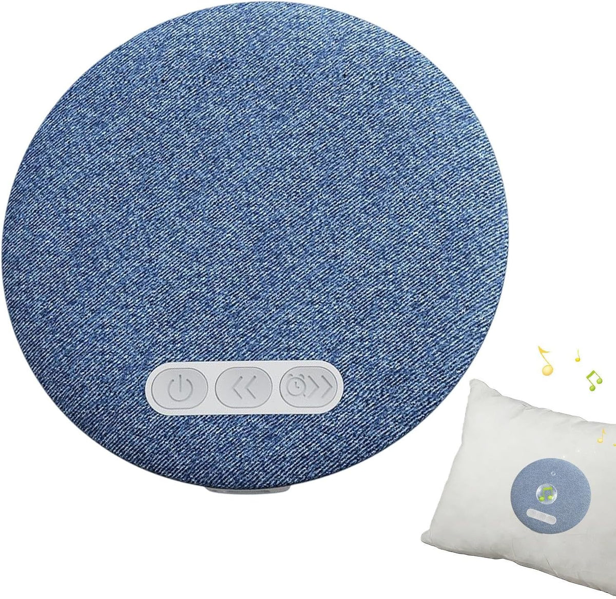 Generic Sleep Speaker, White Noise with Timer, Portable Sound Machine for Sleep, for Home Bedroom Office Car Travel