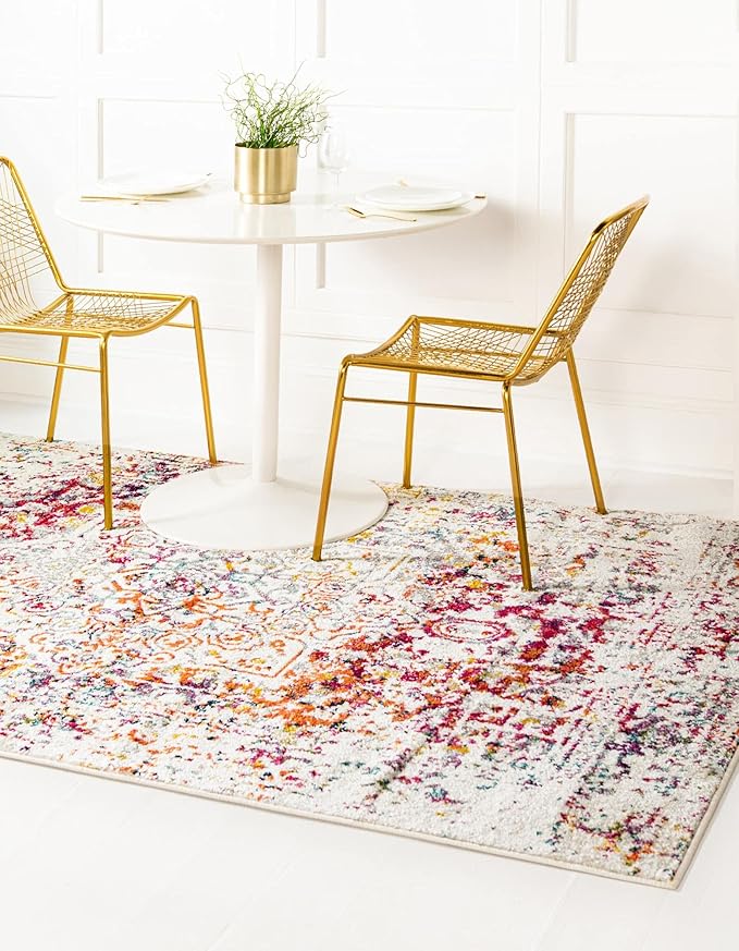Rugs.com Arlington Collection Rug – 10' x 13' Multi Medium-Pile Rug Perfect for Living Rooms, Large Dining Rooms, Open Floorplans