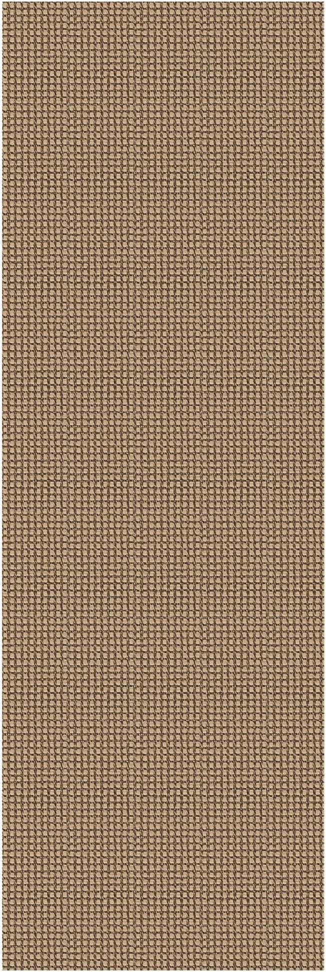 IOHOUZE Washable Runner Rug 2x6 Non Slip Rubber Backed Runners for Hallways Entryway Runner Indoor, Kitchen Rugs Woven Cotton Floor Carpet for Hall Entrance Bedroom, Orange/Tan/Brown