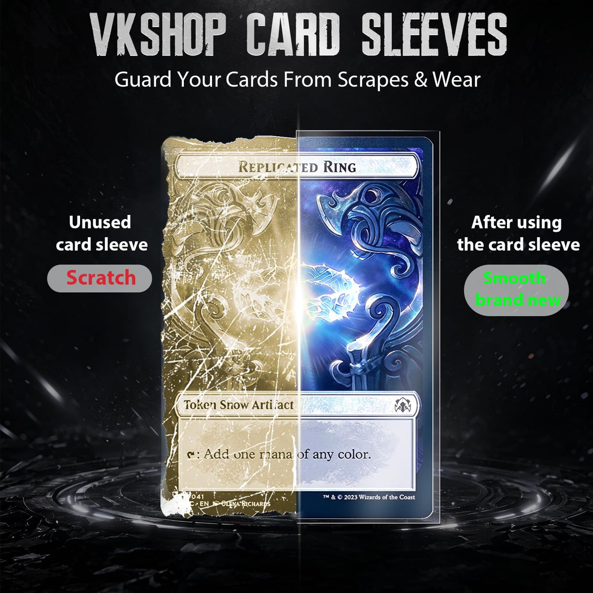 1000PS Penny Trading Card Sleeves for Board Game,Standard Size 66 * 91mm,Hold Perfect for Baseball,Football,Magic,Yugioh Card Sleeves
