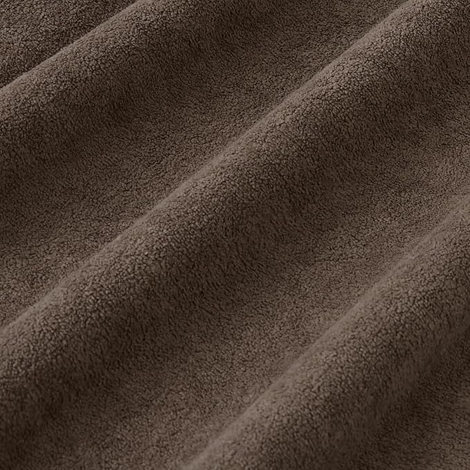 Kevin Textile Waterproof Decorative Pillow Covers Coco Brown 16x16 Inch Pack of 2 Soft Boucle Textured Throw Pillowcases Elegant Accent Pillows for Couch Sofa Chair Bed Home Decor Indoor Outdoor