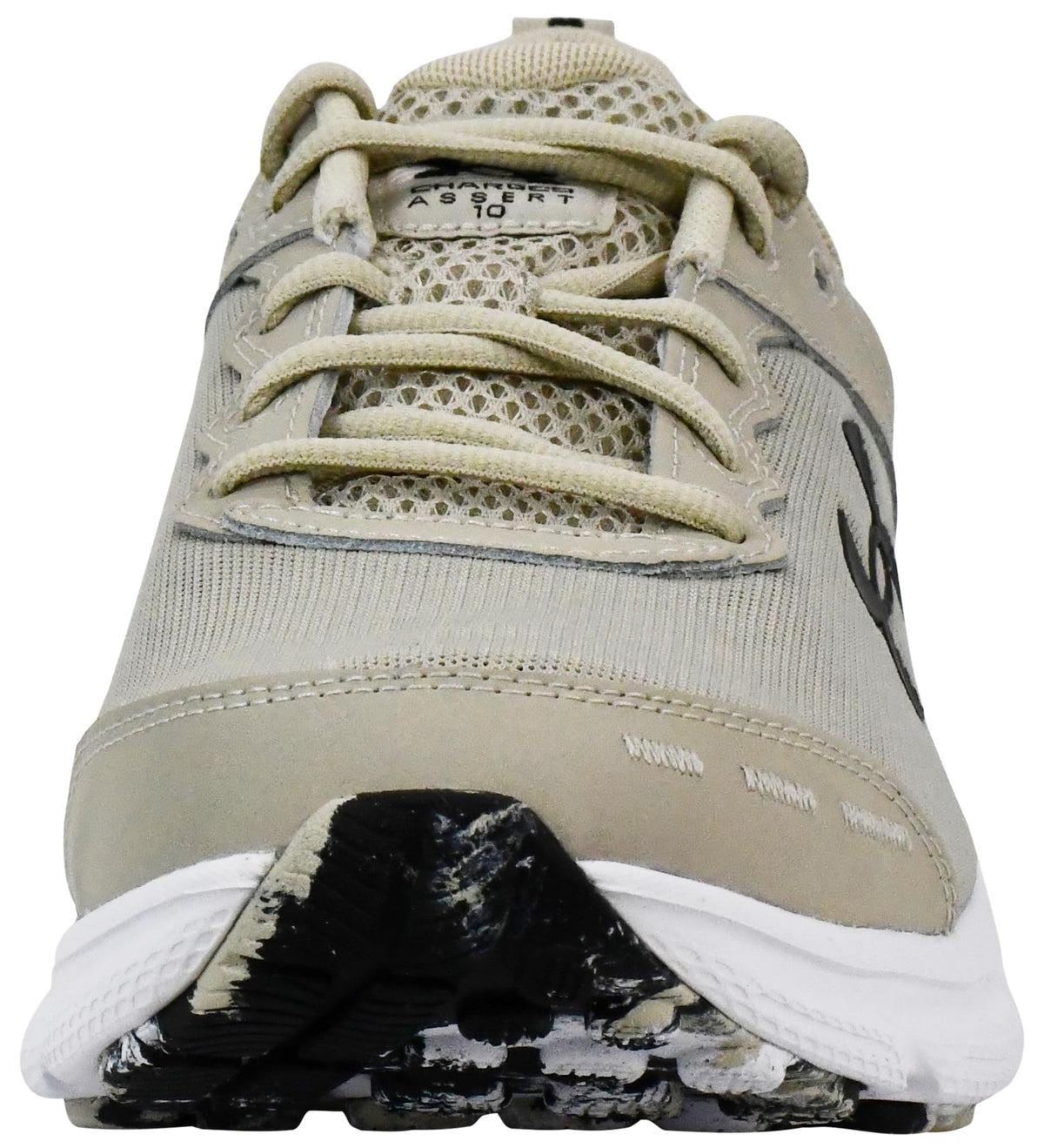 Under Armour Men's Charged Assert 10, (289) Khaki Base/Khaki Base/Black, 6.5, US