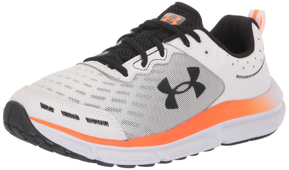 Under Armour Men's Charged Assert 10, (101) White/White/Black, 10.5, US