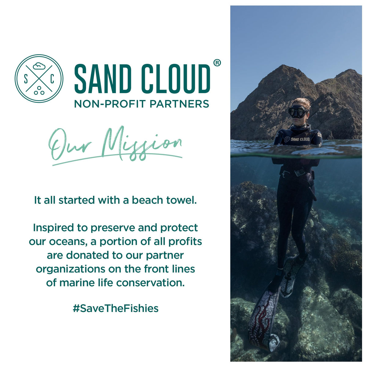 Sand Cloud Oversized Turkish Beach Towel (SoCal Dolphin) - 100% Certified Cotton Turkish Bath Towels - Sand Resistant & Quick Dry Large Beach Towel for Pool, Picnic & Travel - As Seen on Shark Tank
