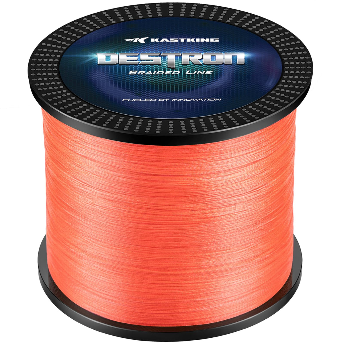 KastKing Destron Braided Fishing Line, Orange, 4 Stands, 20LB, 150Yds