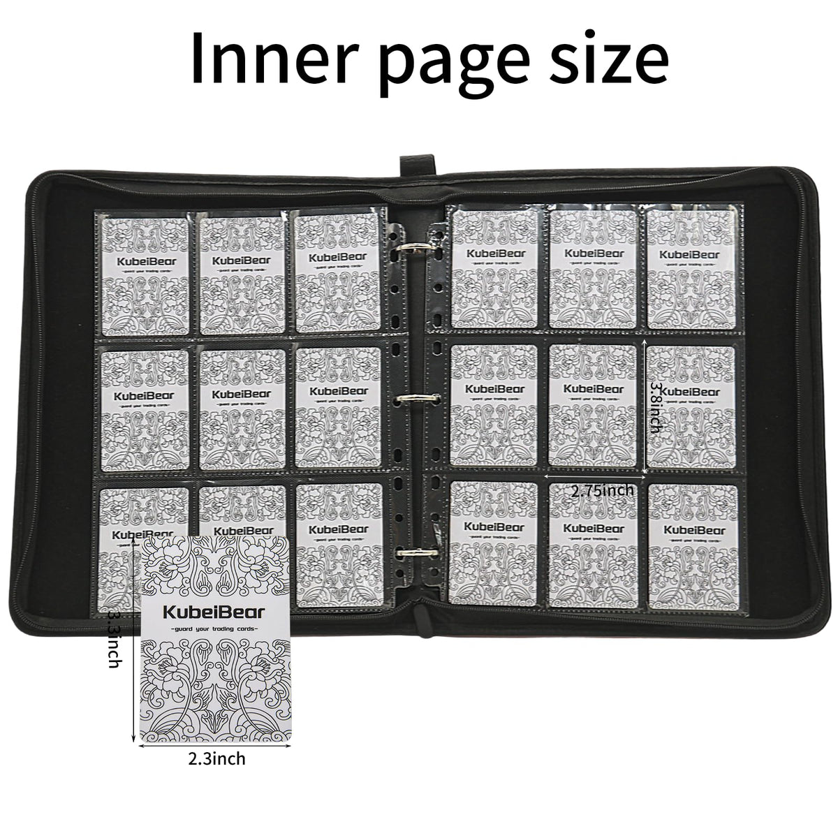 Card Binder – 720 Capacity, Zippered Trading Card Holder for MTG, Sports & Collectible Cards – Acid-Free, Durable & Travel-Friendly Storage (Red dots, 9 Pocket)