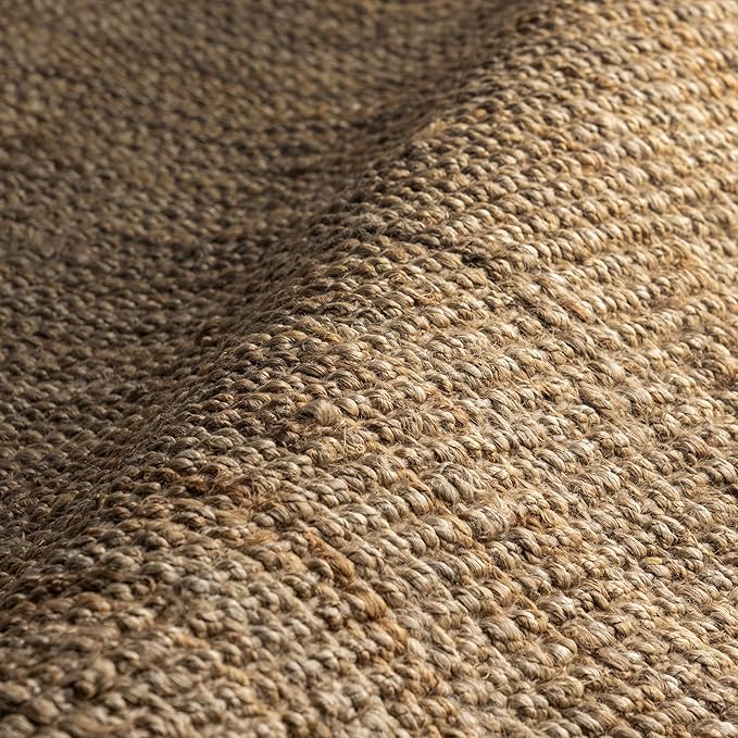Nuloom Daniela Natural, 3' x 5', Handmade, Jute, Tassel, Soft and Textured, High Traffic, Stain Resistant, Easy Clean, Durable Area Rug for Bedroom, Living Room, Dining Space, Foyer, Entryway