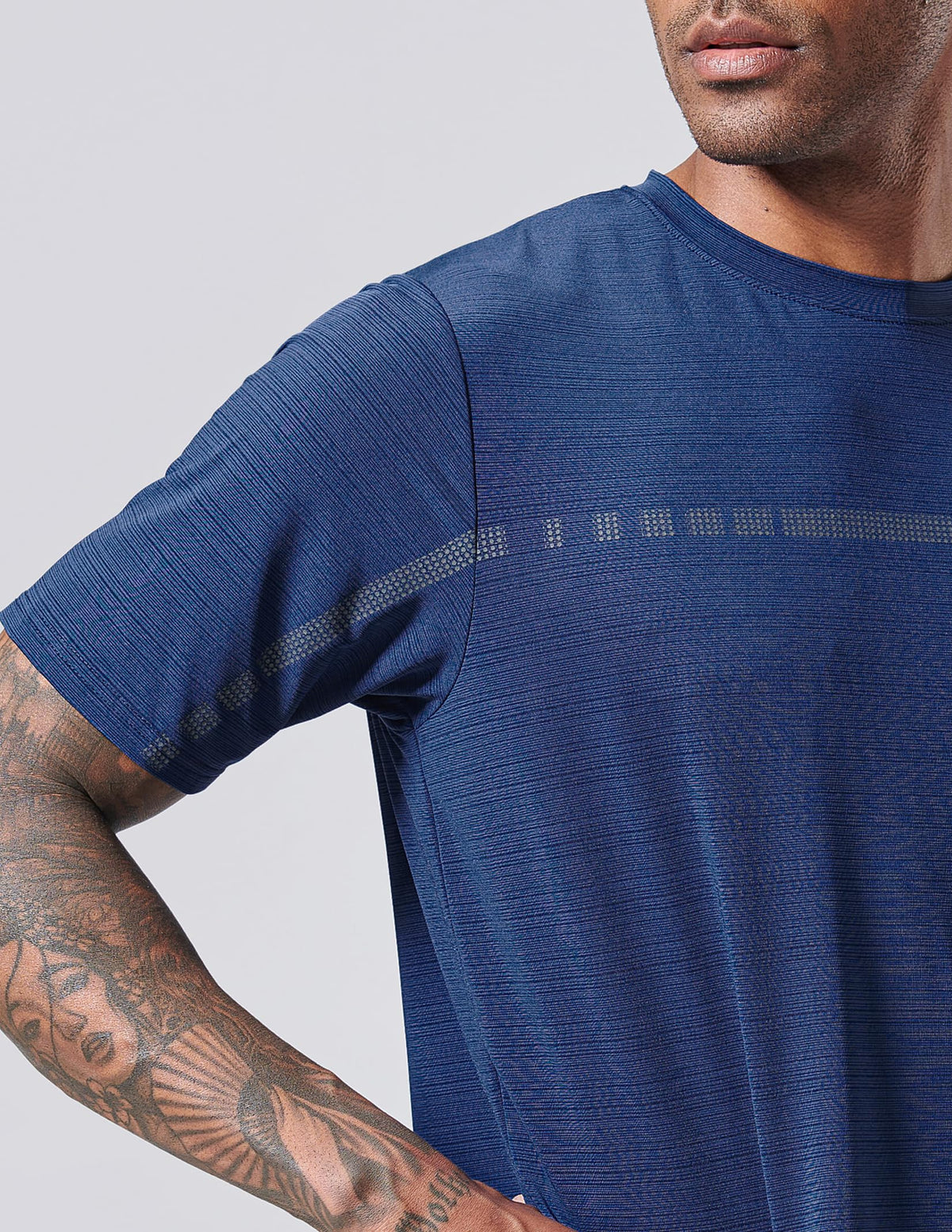 5 Pack Men’s Active Quick Dry Crew Neck T Shirts | Athletic Running Gym Workout Short Sleeve Tee Tops Bulk (Set 12, Small)