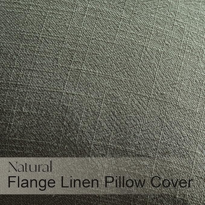 Pack of 4 Couch Throw Pillow Covers 18x18 Inch Goldolive Soft Decorative Linen Pillow Covers Farmhouse Boho Cushion Covers for Mid Century Modern Home Decor Sofa Bedroom Living Room