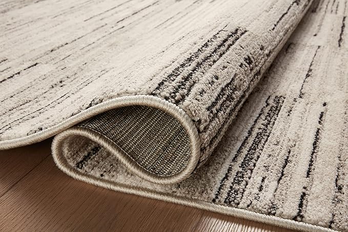 Loloi Darby Collection DAR-01 Charcoal/Sand 9'-2" x 13' Area Rug