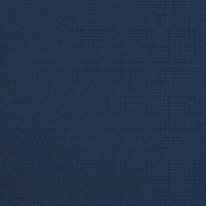 ECLIPSE Kendall Modern Blackout Thermal Rod Pocket Window Curtain for Bedroom or Living Room (1 Panel), 42 X 84, Denim